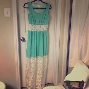New Green Maxi Dress